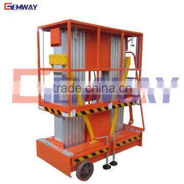 Good efficiency hydraulic portable vertical man lift for sale