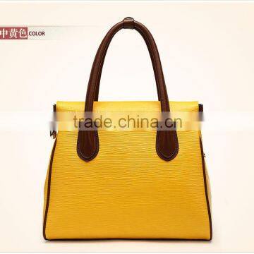 2016 Fashion Novelty PU Tote Bag for Women Shopping Leather Daily Bag photo-3