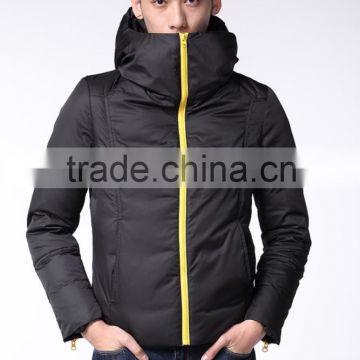 Men's hooded down jacket warm down coat for winter