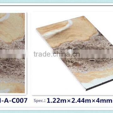 Hot sell lightweight Marbling wall panels for interior decorative