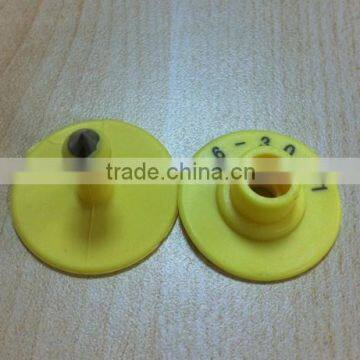 2014 high quality plastic TPU round cow ear tag livestock ear tag