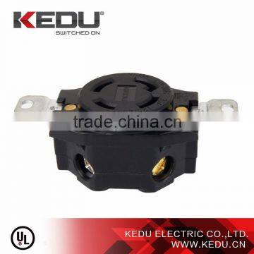 KEDU Factory Supply High Quality 30A 220V US Receptacle With UL Approval