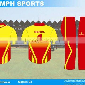 ODM cricket uniforms manufacturer