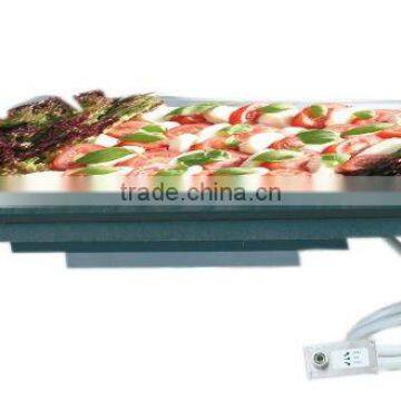 buffet equipment electrical hot and cold plate for built-in use for hotel restaurant bistro