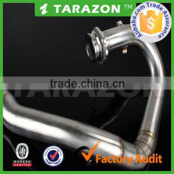 STOCK ! China supplier stainless steel curved tailpipe for CRF450R 09-12