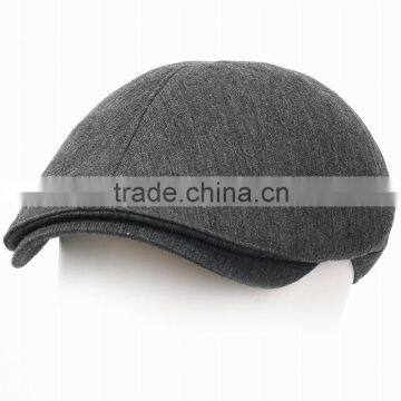 New Mens Cotton Flat Cap /Cabbie Hat / Irish Hunting Hats with Stretch fit