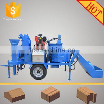 M7MI Twin diesel brick making machine/ interlocking brick press machine/ brick compression testing machine