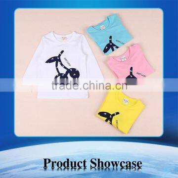 Printing customized children clothing 2016 baby clothes wholesale price