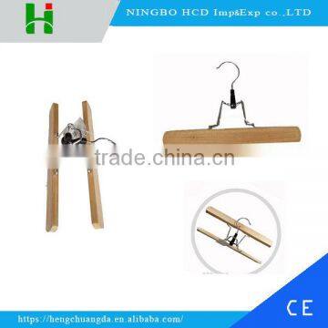 2016 Environmental protection wood pant/clothes hanger