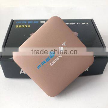 Freesat Amlogic S905X Android 6.0 2G/8G Android 4K OTT Smart TV Box Quad Core Kodi XBMC Ethernet Wifi BT 4.0 TV Box