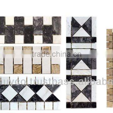 Yellow Marble Mosaic Tiles photo-6