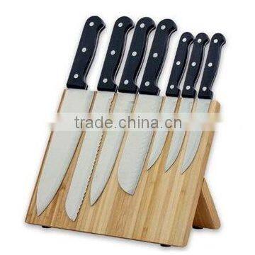 100% nature bamboo magnetic knife holder