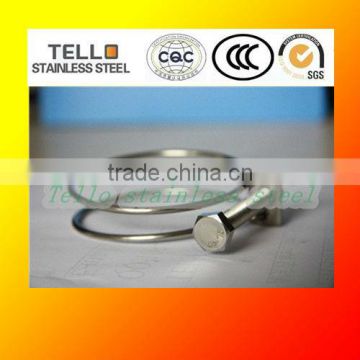 constant tension double wire hose clamp