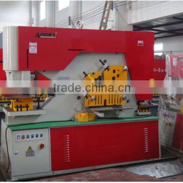 Q35Y-20 Hydraulic ironworker,cnc punch,iron worker punching and cutting machine 90 Tons