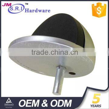 High End Semicircle Zinc Alloy Glass Door Stopper photo-4