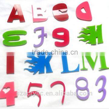 3D acrylic letter