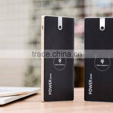 8000mAh Wireless power bank, new model wireless charger, hot selling universal wireless phone charger