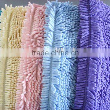 microfiber tufting chenille bath mat