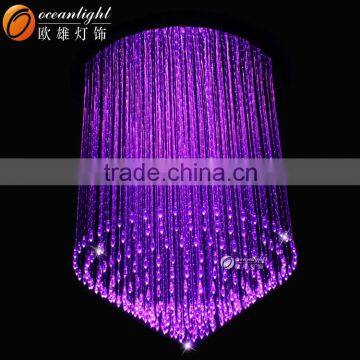 color changing fiber optic led light,side light fiber optic OM056