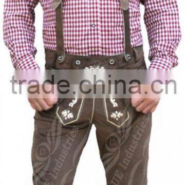 659 trachtenlederhose , knee length lederhosen , bavarian clothing, bavarian lederhosen, kniebund lederhosen, suede lederhosen