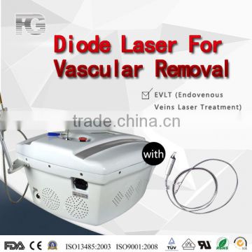 2015 hot sale inThailand 980nm diode laser spider veins removal diode laser vascular removal machine price