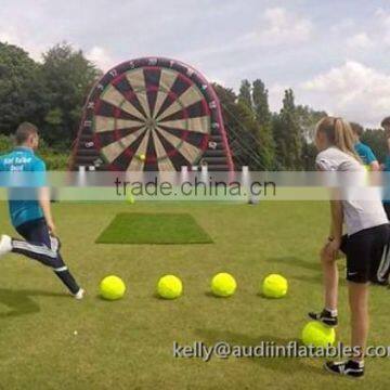 Hot sale inflatable kids dart board Inflatable foot darts for sale