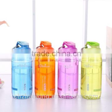 2016 New coming fashion water bottle with flip top lid