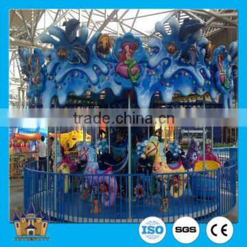 Amusement park the ocean carousel house playground equipment