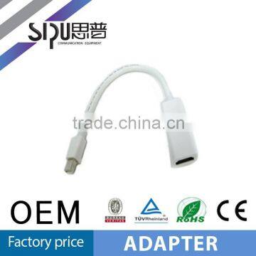 SIPU Hot sale low price mini displayport female to hdmi male adapter