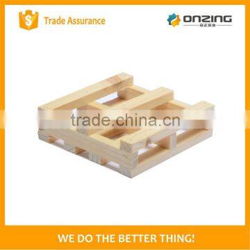 On Desk Wooden Pallet White Paper Memo Cube With Customized Logo photo-4