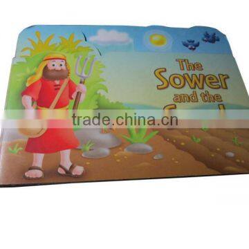 Die Cut Children Cardboard Book Printing