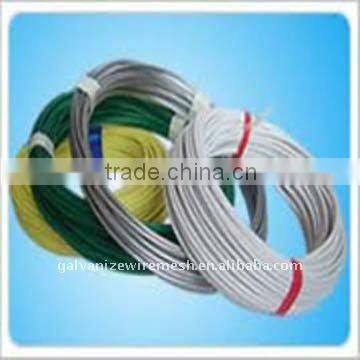 Plastic coated wire lowest price good factory