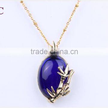 Alloy Fashion Aromatherapy Necklace Essential Oil Pendant Necklace Wholesale