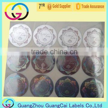 High Quality Customized Color Hologram Sticker Printing Self-adhesive Labels Stickers photo-2