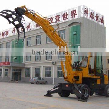 ZL loader with grapple