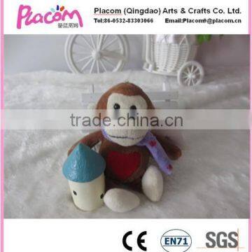 New High Quality Plush Monkey Keychain Hot Selling