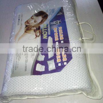 Portable Handbag Knitted Fabric Cover Cool Gel Memory Foam Pillow photo-2