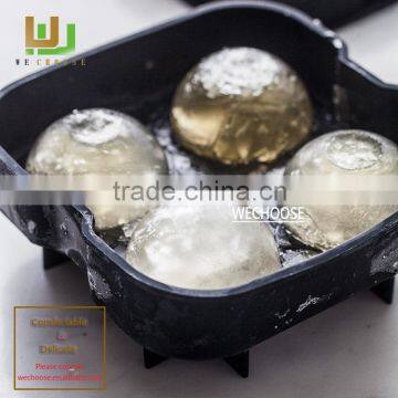 Comfortable feel safe and sound custom silicone ice cube tray Personalized Durable modeling ice ball tray