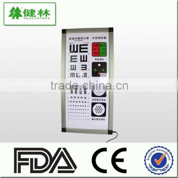 multi-function led visual acuity chart