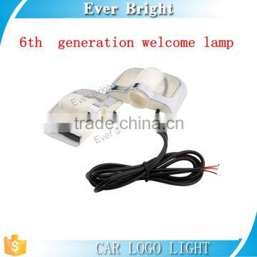 6th generation No drilling required Auto LED Laser Generation Logo Bulb projector welcome Lamp 12V Car Door interior Light