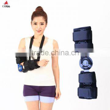 First aid equipment broken arm support orthopedic arm brace adjustable elbow immobilize brace with factory price