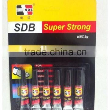 6PC Adhesive Super Glue Multi Purpose Super Glue