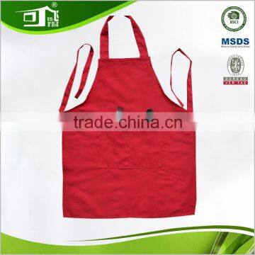 Trade Assurance Poly and Cotton Red Cooking Women Aprons Kitchen photo-2