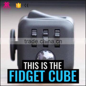 Fidgeting Desk Toy Fidget Cube Box for School Autism Cube - Black - New Arrive