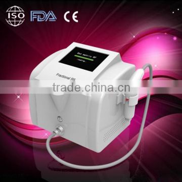 2014 New arrival fractional RF microneedle anti aging machine face home use