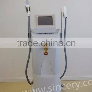 Beauty Salon Machine 2 Handles Shr Opt Ipl Hair Removal