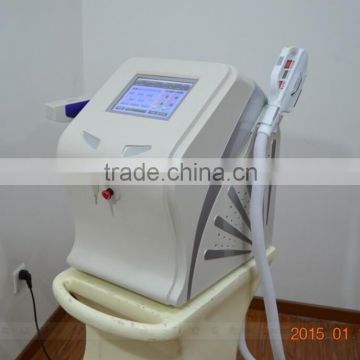 Portable Skin rejuvenation & hair removal multifunction machine 3 in 1 elight rf laser