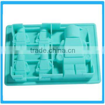 Hot Wholesale The Robot The Silicone Ice Mold