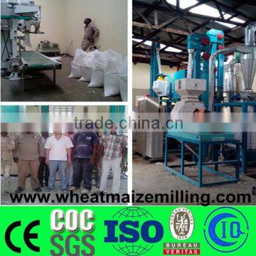 Process Africa maize 30T/24H maize flour milling line