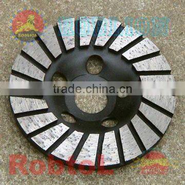 COPZ Straight Turbo Diamond Grinding Cup Wheel for Concrete